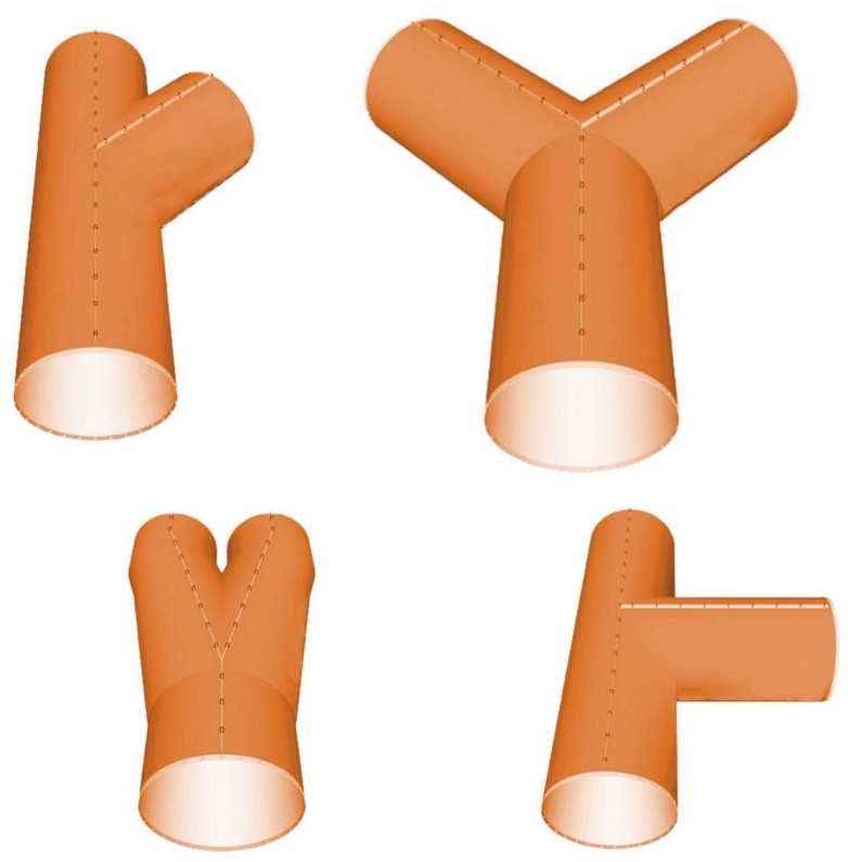 Ventilation fan and duct