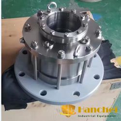 Installation of Double Mechanical Seal for glass lined Enamel Reactor