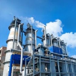 Vertical lime kiln