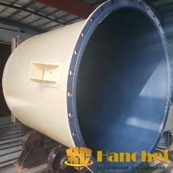 PTFE coated reactor vessel